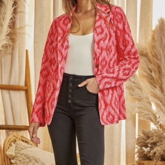 NWT Savanna Jane Blazer Size L - Picture 1 of 11